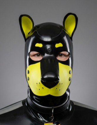 Latex Puppy Hood